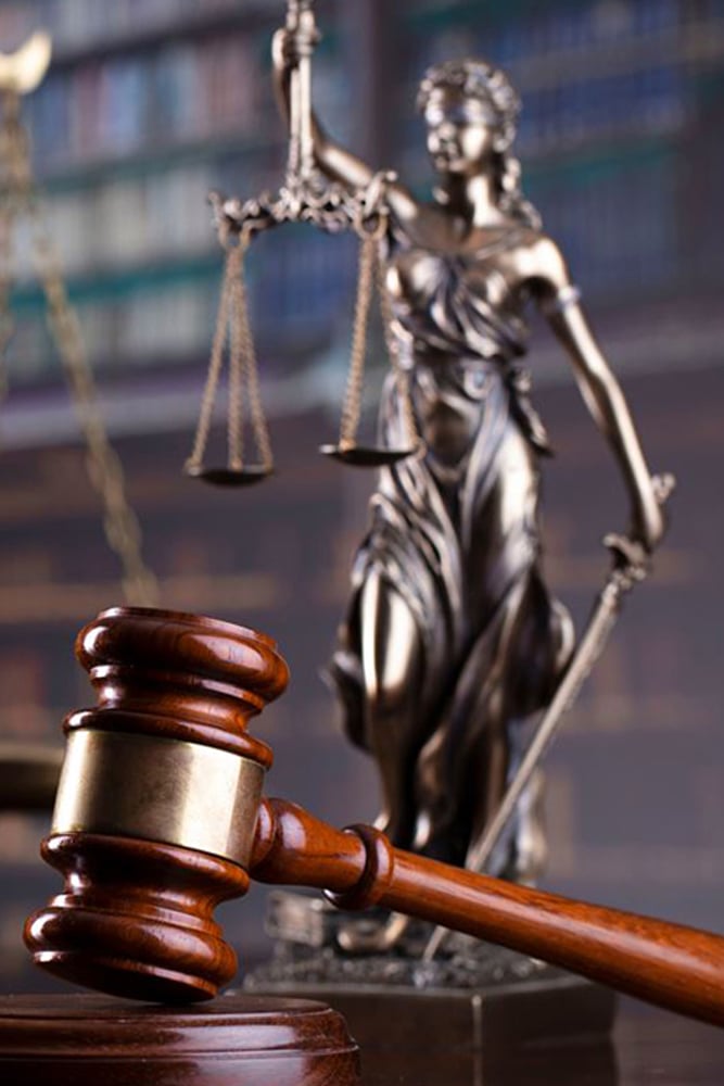 Gavel with Scales of Justice