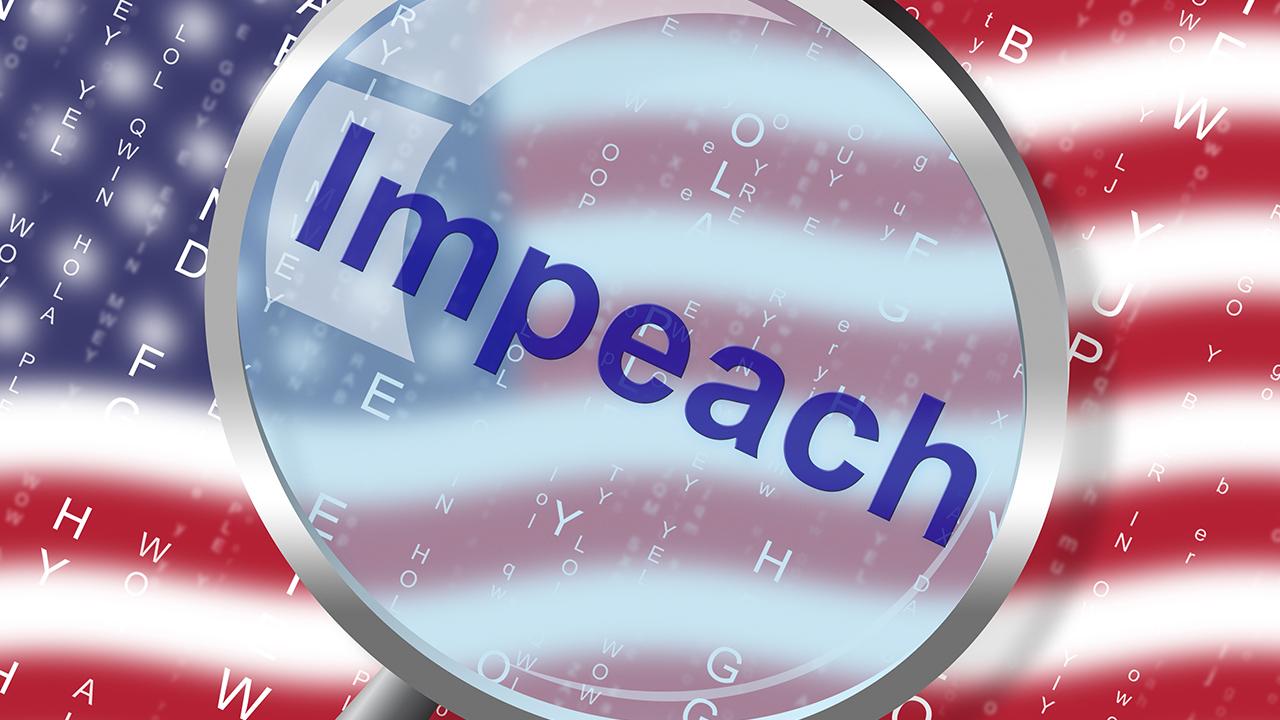 Impeach over American Flag