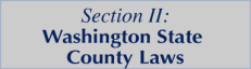 Washington State County Laws